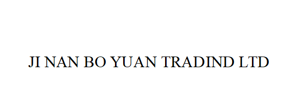 JI NAN BO YUAN TRADIND LTD